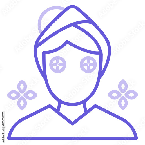 Spa Eye Treatment Icon