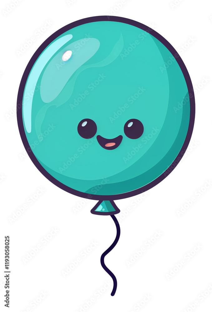 Cartoon Balloon Characters with Affectionate Expressions, Isolated on Transparent Background Cartoon Balloon Characters with Affectionate Expressions, Isolated on Transparent Background