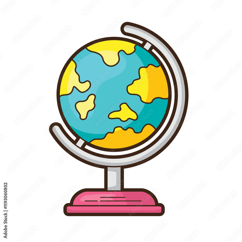 globe on pink base displays world map, perfect for educational materials, travel blogs, or global themed designs in marketing projects globe on pink base displays world map, perfect for educational materials, travel blogs, or global themed designs in marketing projects