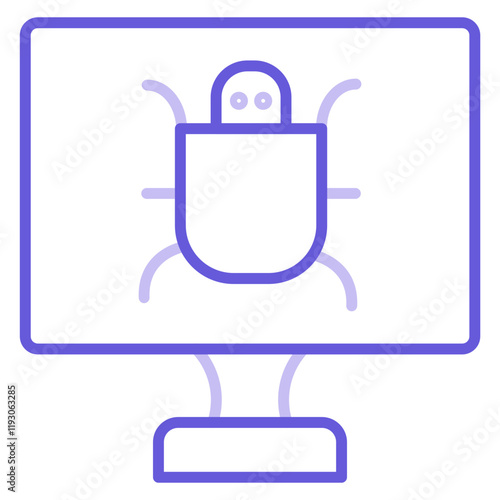 Computer Virus Icon