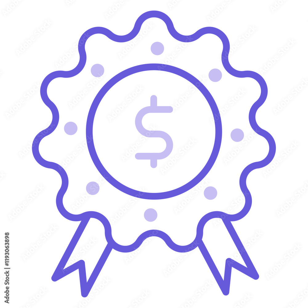 Money Badge Icon