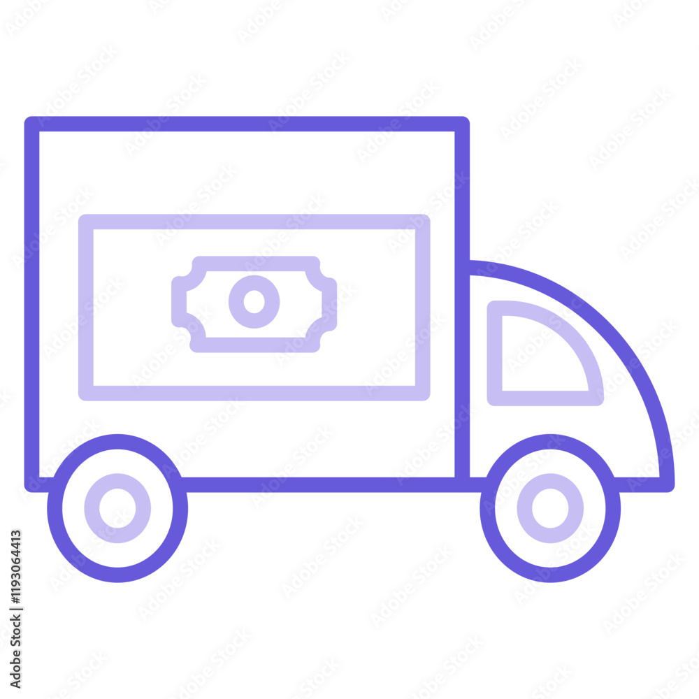 Cash Delivery Icon Cash Delivery Icon