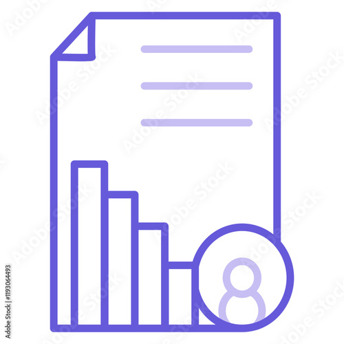 Business Report Icon