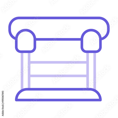 Hurdles Race Icon