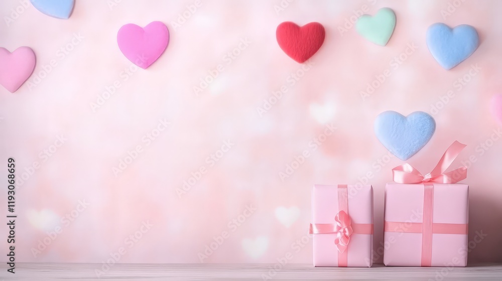 Valentine's Day Two Charming Pink Boxes Adorned with Delicate Hearts Perfect for Gift Giving Celebrations or Romantic Occasions Evoking Sweetness and Joyful Emotions SALE Valentine's Day Two Charming Pink Boxes Adorned with Delicate Hearts Perfect for Gift Giving Celebrations or Romantic Occasions Evoking Sweetness and Joyful Emotions SALE