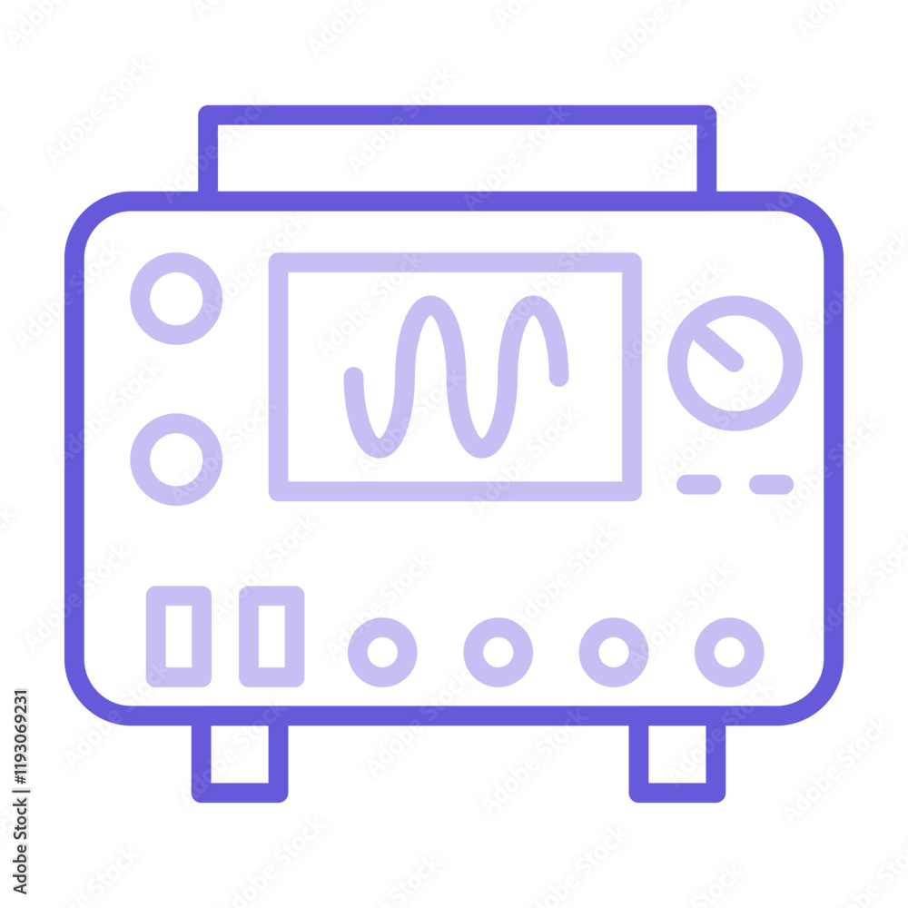 Oscilloscope Icon