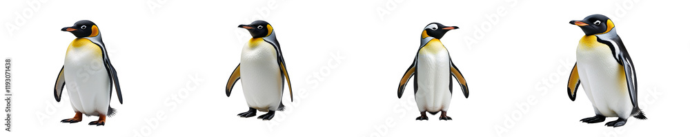 Collection of penguin isolated on a white background as transparent PNG
Collection of penguin isolated on a white background as transparent PNG