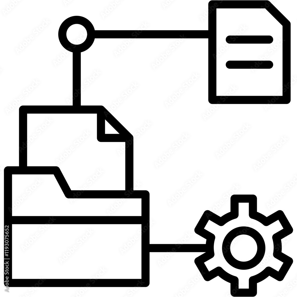 Folder Management Icon