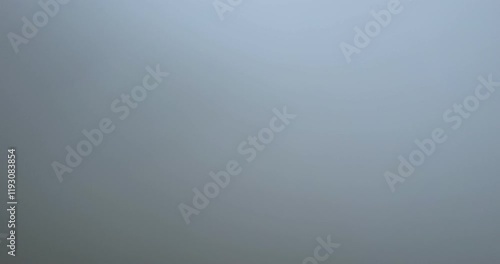 Thick mist rolling across a mountain plateau with faint tree silhouettes, quiet and moody atmosphere. 4K UHD.
