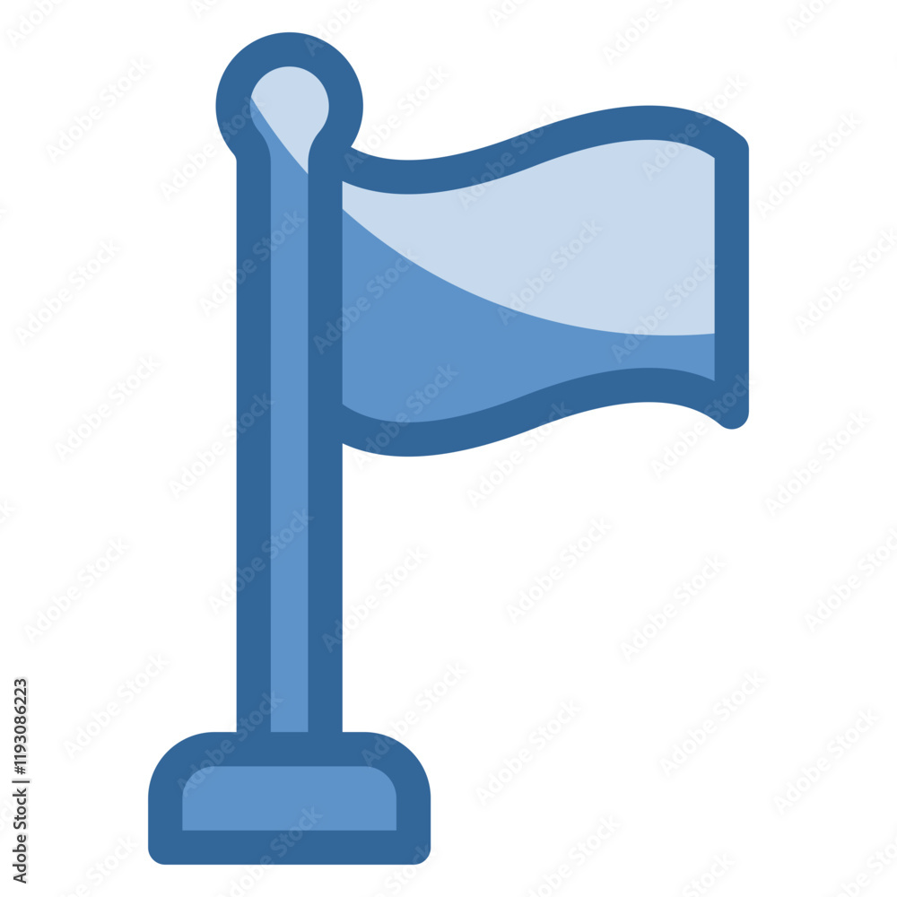 Fototapeta premium Flag Icon Element For Design