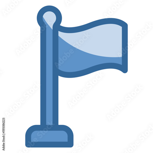 Flag Icon Element For Design