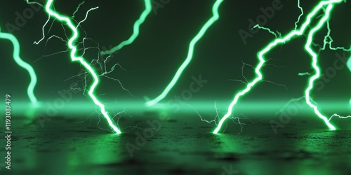 power green electricity bolts energy pure