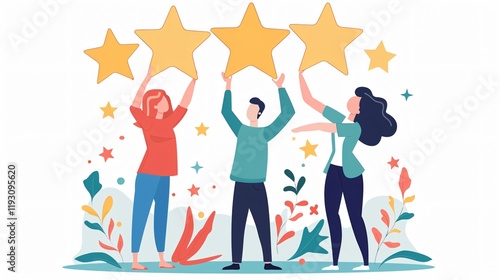 Professional Feedback and Review Rating from Diverse People for Adobe Stock Photos