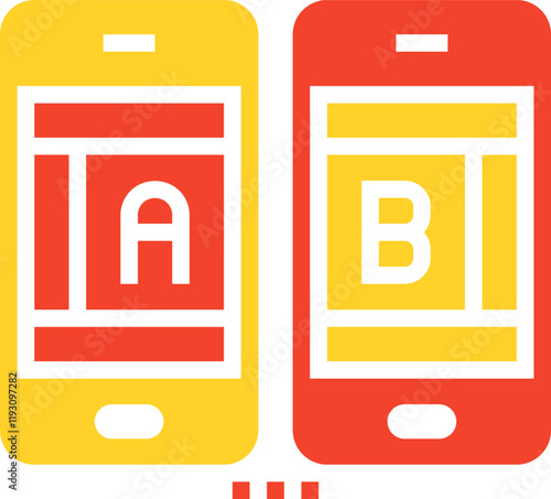 a b testing icon