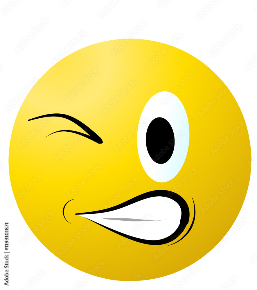 Fototapeta premium Set of emoticon character icons. Emoji outline icon. Emoticon sticker. Vector flat icon for social media. isolated on a white background, in the form of a yellow ball character