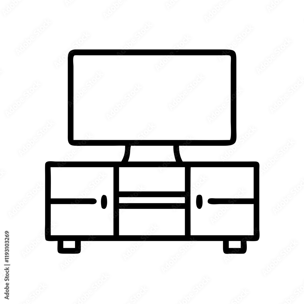 tv wall unit icon, tv wall unit line art - simple line art of tv wall unit, perfect for tv wall unit logos and icons and themed design tv wall unit icon, tv wall unit line art - simple line art of tv wall unit, perfect for tv wall unit logos and icons and themed design