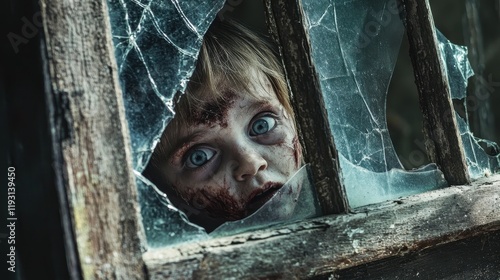Sinister Child Zombie Peeki...