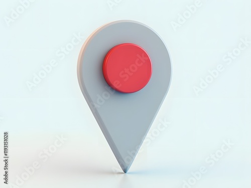 Free Download find location map gps navigation pin 3d icon - GFXLoad