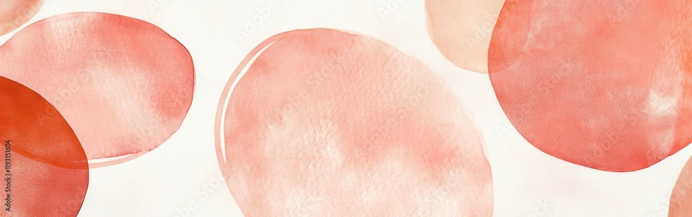 Fototapeta premium Elegant overlapping pencil strokes create a soft wash of colors in a serene artistic composition