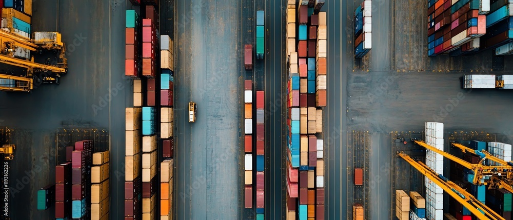 Obraz premium How AI and microservices can improve supply chain management