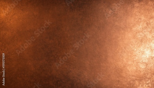 Textured embossed copper background with glowing highlights