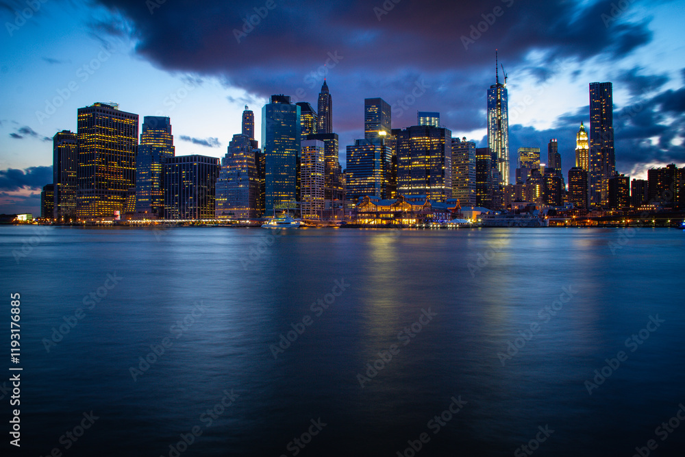 Obraz premium New York at night