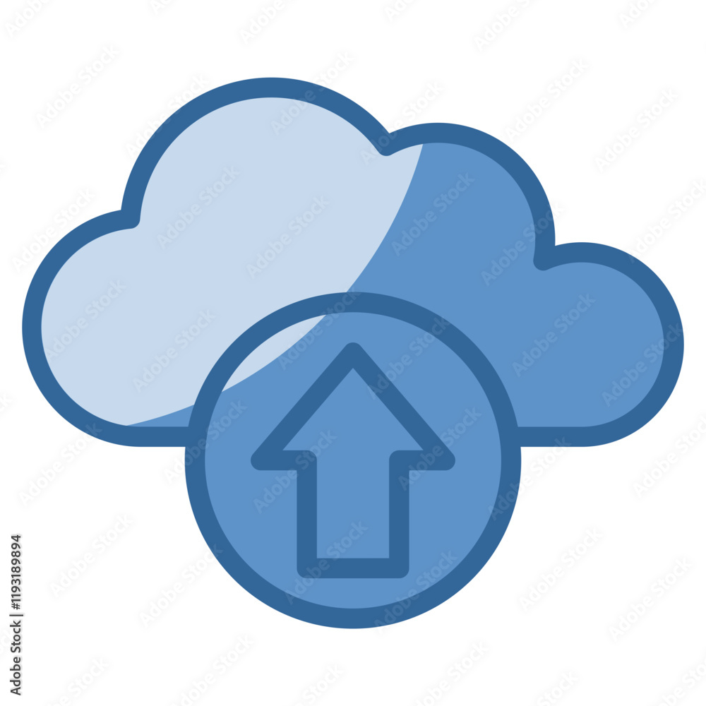 Cloud Icon Element For Design