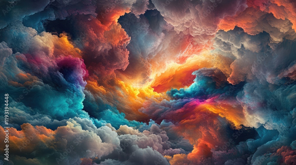 Bright-Colored Clouds: Creating a Dramatic and Beautiful Sky Display Bright-Colored Clouds: Creating a Dramatic and Beautiful Sky Display