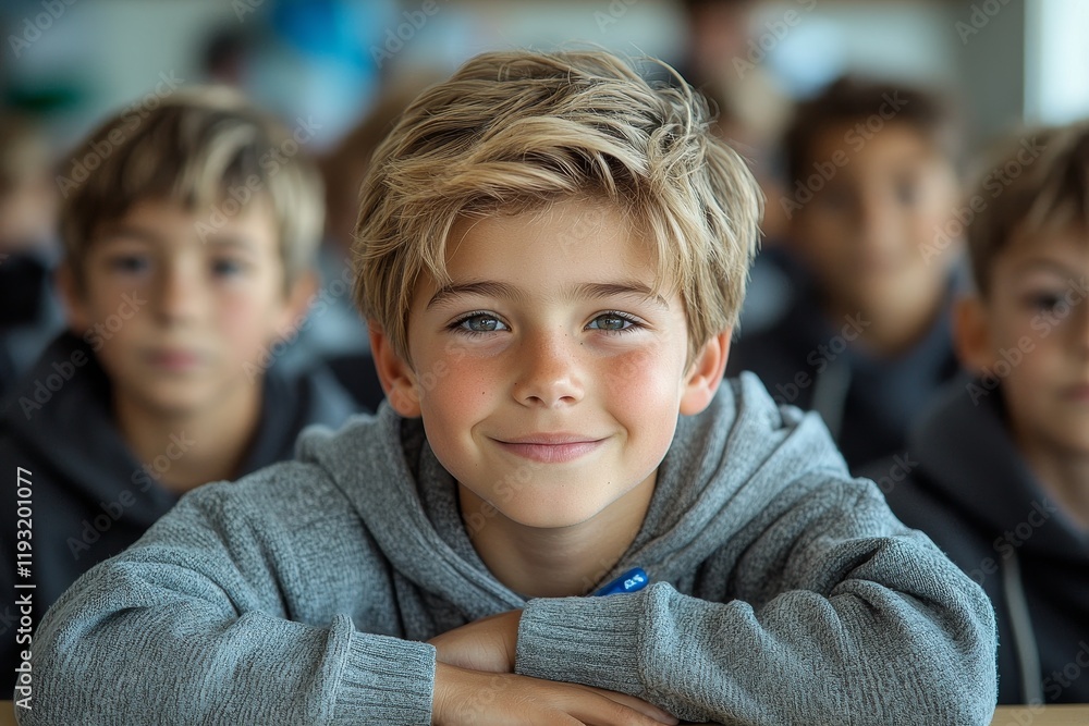 In a private lyceum, intelligent students dive into portrait education while chilling In a private lyceum, intelligent students dive into portrait education while chilling