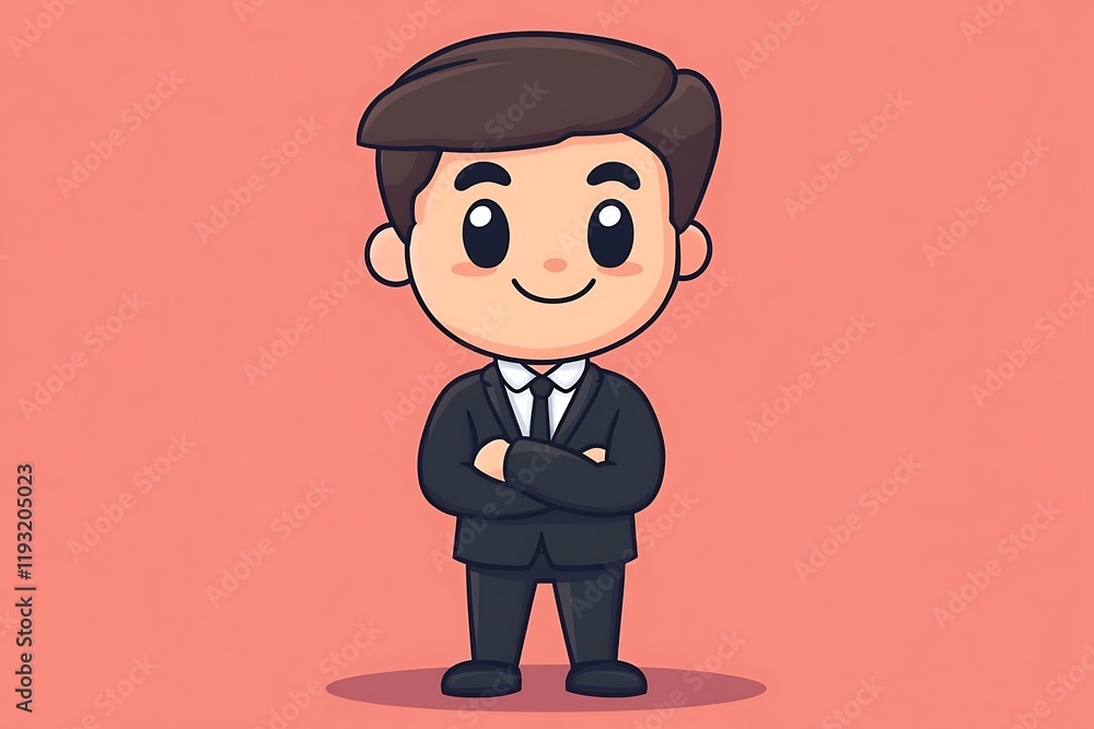Cute Cartoon Businessman Success Clipart Cute Cartoon Businessman Success Clipart