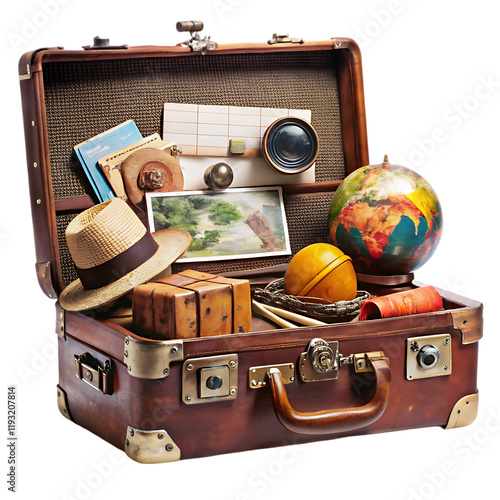 suitcase with travel