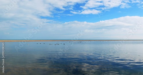Qinghai lake.Qinghai Lake is one of the highest lakes in the world,it is the largest plateau inland saltwater lake in China.