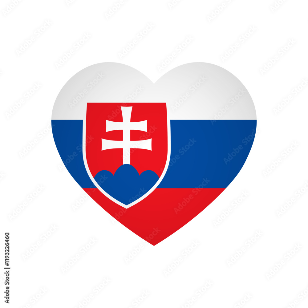 Slovakia flag - rectangle colorful flag representing a country cultural identity and heritage. The essence of national pride and unity. Attached by the corners in a paper album Slovakia flag - rectangle colorful flag representing a country cultural identity and heritage. The essence of national pride and unity. Attached by the corners in a paper album