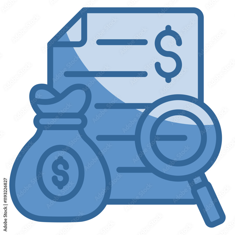 Budget Tracking Icon Element For Design Budget Tracking Icon Element For Design