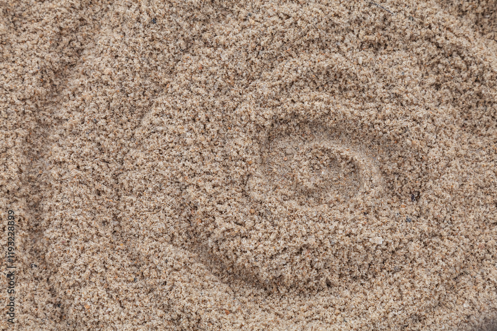 texture of sea sand on the beach as background texture of sea sand on the beach as background