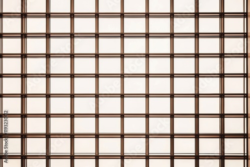 Wallpaper Mural From an underside, panoramic, and perspective viewpoint, steel blue glass high-rise buildings depict the concept of successful industrial architecture Torontodigital.ca