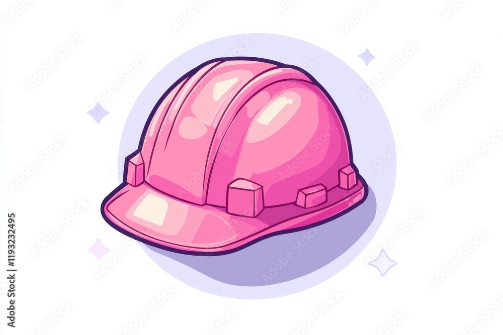 Fototapeta premium Aesthetic drill concept for construction logo design workshop