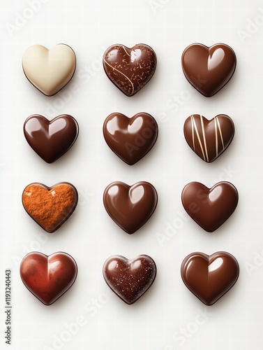 heart shaped chocolates