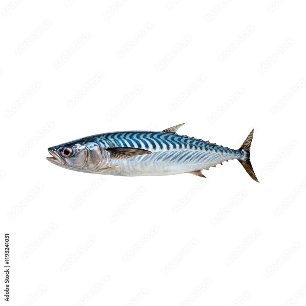 Atlantic Horse Mackerel: A detailed close-up reveals the vibrant blue and silver scales of a fresh Atlantic horse mackerel, showcasing its sleek body and distinctive markings. Atlantic Horse Mackerel: A detailed close-up reveals the vibrant blue and silver scales of a fresh Atlantic horse mackerel, showcasing its sleek body and distinctive markings.