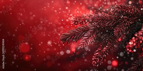 Wallpaper Mural Mystical Christmas Celebration with Bokeh Blur Torontodigital.ca