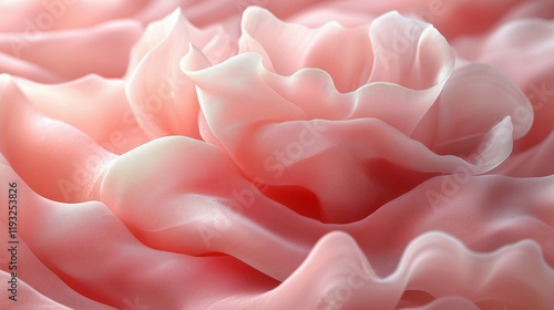 Wallpaper Mural Silk fabric floral pattern in soft pink Torontodigital.ca