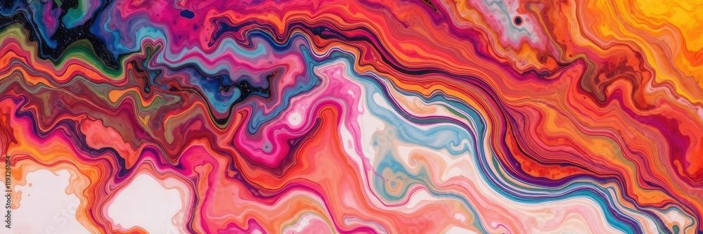 Abstract background of vibrant colorful ink swirling in water, design, texture, swirl Abstract background of vibrant colorful ink swirling in water, design, texture, swirl