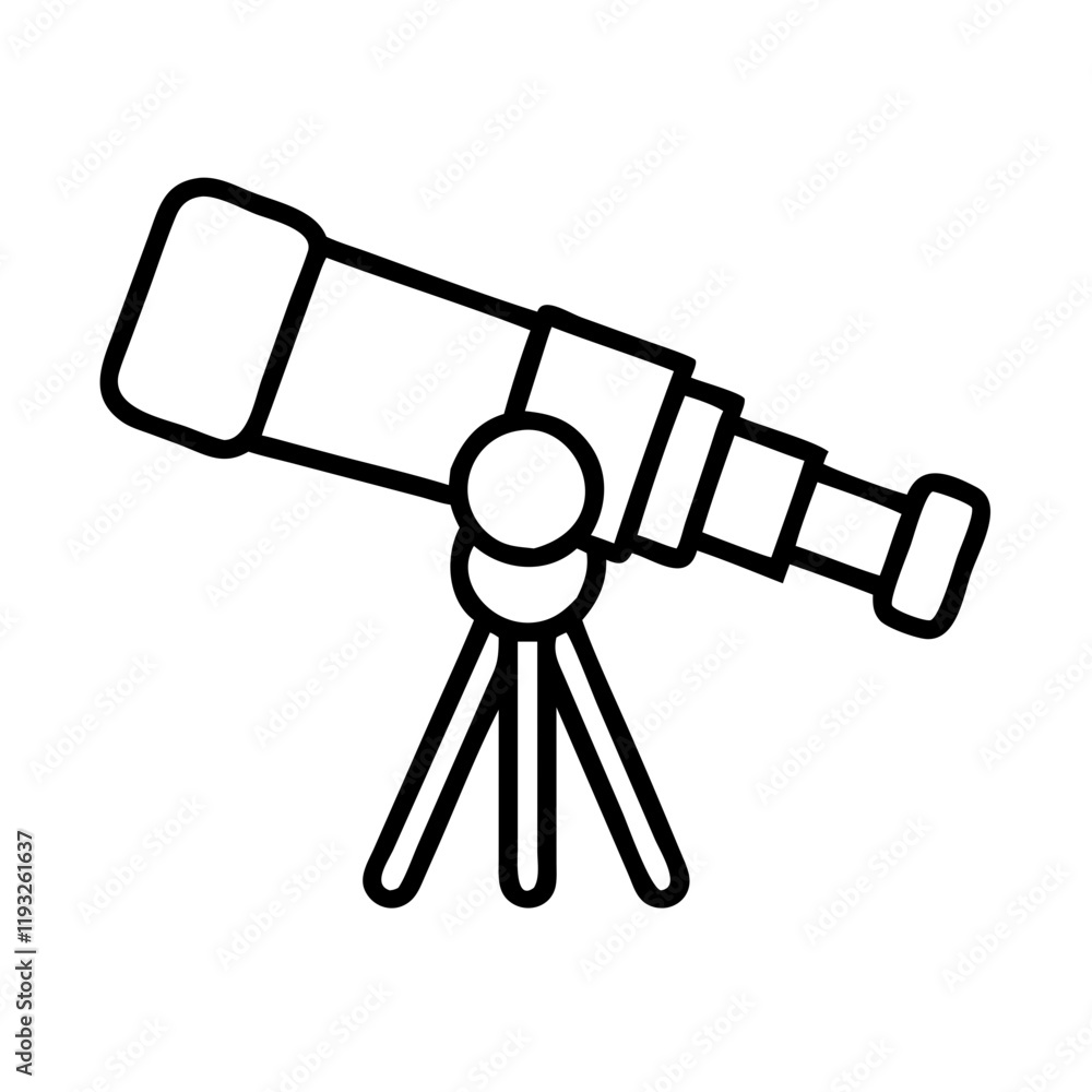 birdwatching scope icon, birdwatching scope line art - simple line art of birdwatching scope, perfect for birdwatching scope logos and icons and themed design birdwatching scope icon, birdwatching scope line art - simple line art of birdwatching scope, perfect for birdwatching scope logos and icons and themed design