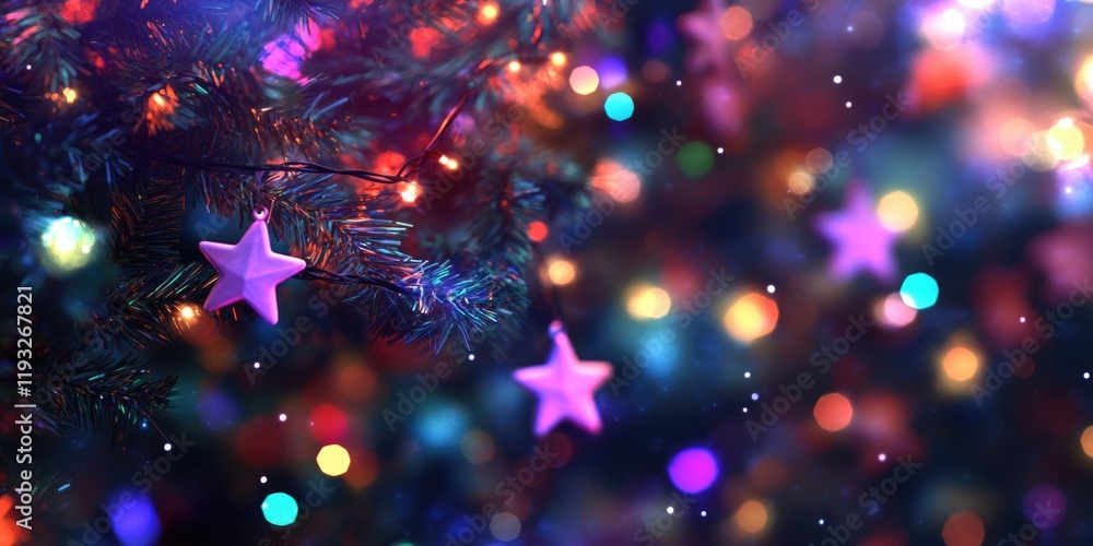 Glittering Christmas Tree Glittering Christmas Tree