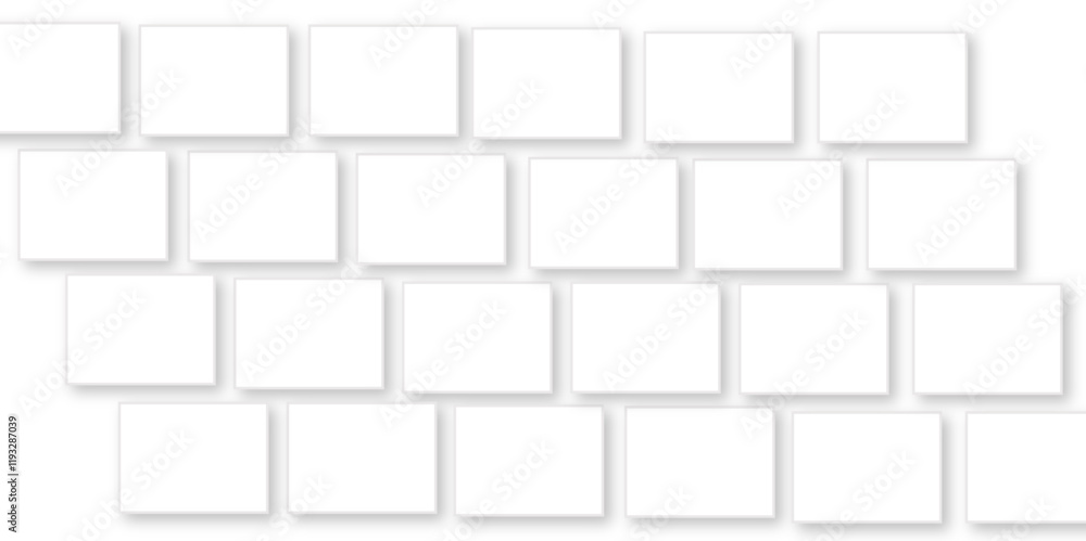 Simple Square cube box plate board on white wall background. 3d rendering. Multiple Horizontal Business Card Modern Mockup for Branding Presentation, Corporate Identity, Advertising, Graphic design. Simple Square cube box plate board on white wall background. 3d rendering. Multiple Horizontal Business Card Modern Mockup for Branding Presentation, Corporate Identity, Advertising, Graphic design.