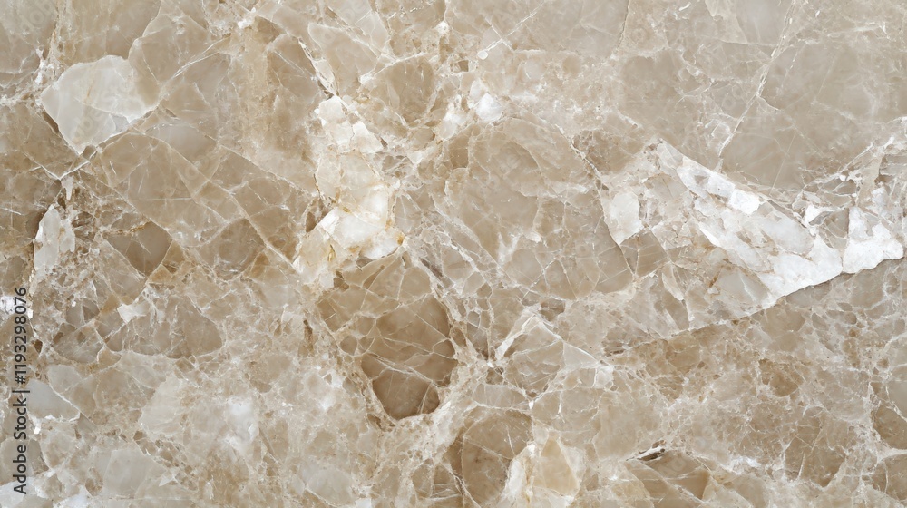 Fototapeta premium Elegant beige marble with smooth surface and subtle white veins creating a luxurious atmosphere in any setting