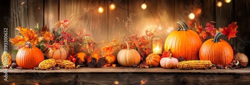 Autumn Harvest Rustic Fall ...