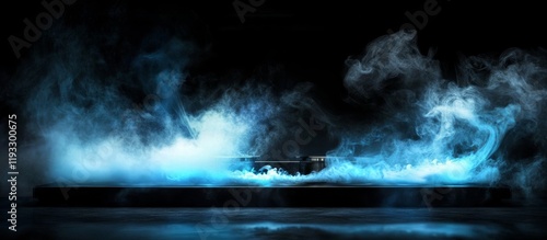 Blue Smoke Stage Compositio...