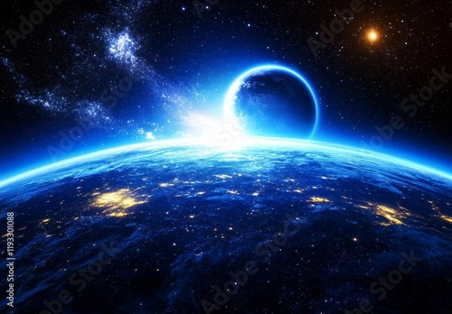Cosmic Sunrise Planetary Al...