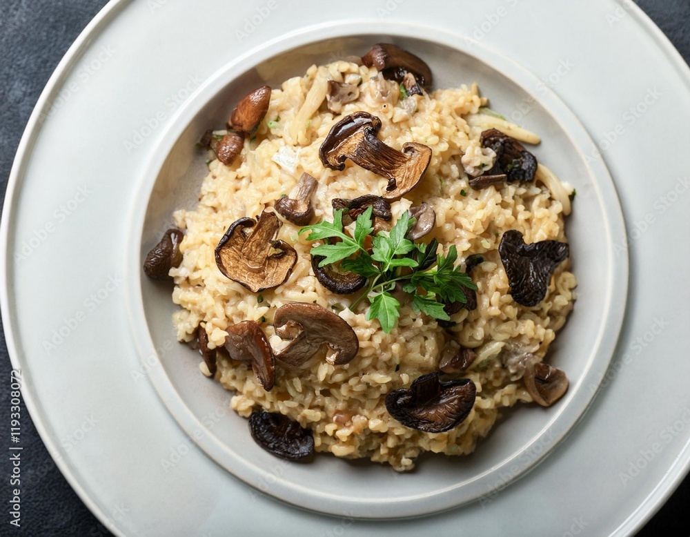 The Earthy Delight of a Wild Mushroom Risotto